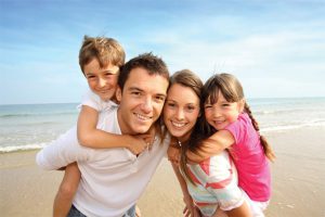 happy family after addiction treatment