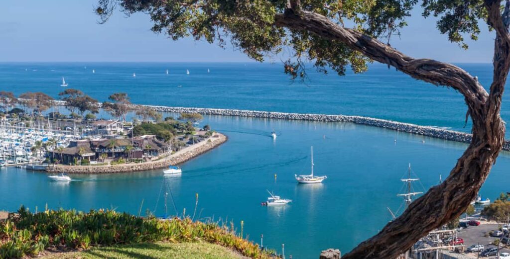 Highly recognizable image of the harbor for people looking for rehab near Dana Point, CA